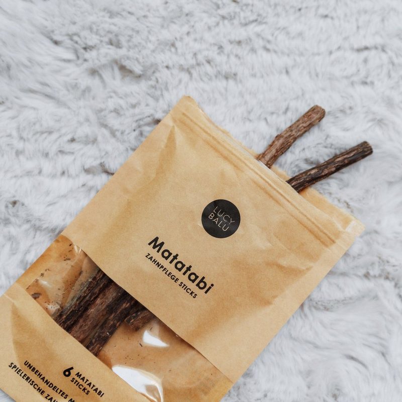 LucyBalu Tier-Intelligenzspielzeug 6x Matatabi Sticks für Katzen zur Katzen Zahnpflege & Katzenspielzeug (6-tlg) - fehlinger-versand